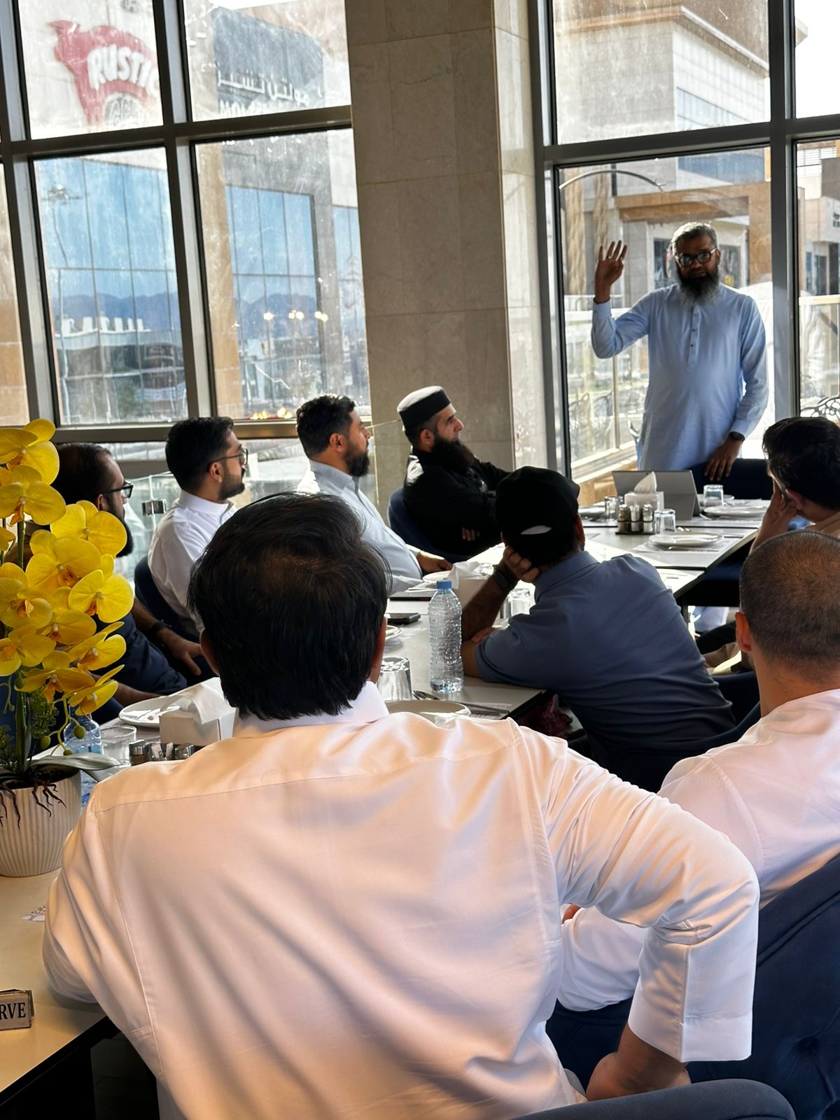 Faysal A. Ghauri, Founder of SPPC, during the discussion